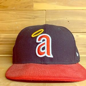 New Era 7 3/4 Angels Baseball Halo Cooperstown